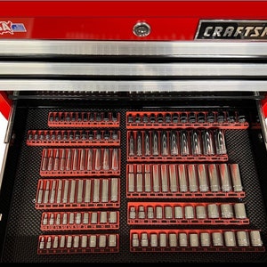 Craftsman tool box sales socket organizer