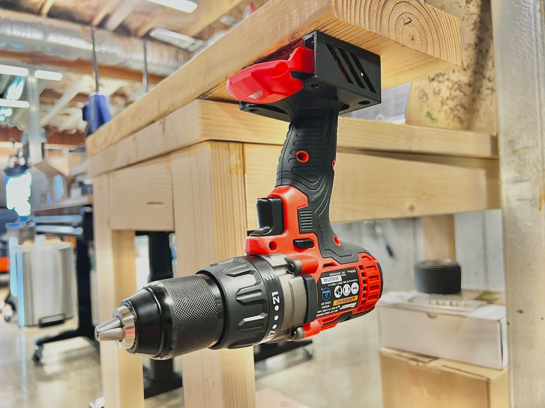 Bauer Cordless Tool Hanger 3D Print File Etsy