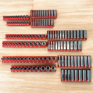 Milwaukee Compatible Socket Organizers - No More Searching and Squinting!