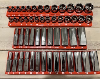 Milwaukee Compatible Socket Organizers - No More Searching and Squinting!