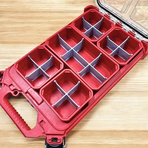 Upgrade Your Milwaukee Packout with Our Premium Bin Inserts – Transform Your Small Parts Organizer!