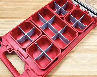 48-22-8473 Divisores De Paquetes Para Caja De Herramientas Con Cajones De 3 Cajones (negro, Paquete De 2