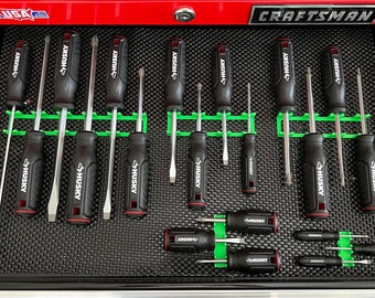 Screwdriver Organizer Compatible with Husky 22-Piece Set - Say Goodbye to Drawer Chaos!