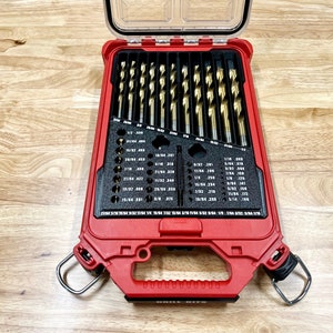 Drill Bit Organizer for Milwaukee Packout