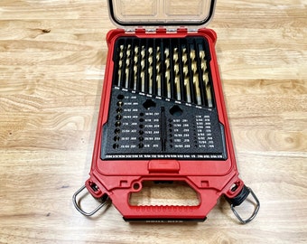 Drill Bit Organizer for Milwaukee Packout