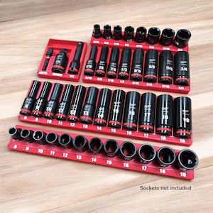 Milwaukee Steampunk Wave Organizer für 3/8-Zoll-Sticks (Modell # 49-66-7009)
