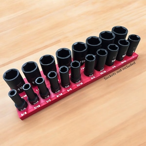Milwaukee Shockwave 1/2" Drive SAE Socket Organizer (Model # 49-66-7012)
