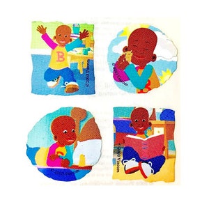 Little Bill Sandylion Stickers Vintage