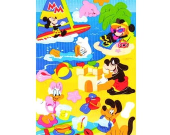 Mickey Vacation Sandylion Stickers Maxi Vintage