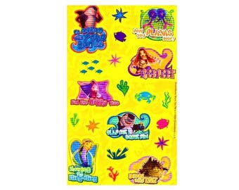 Sandylion Stickers Maxi Shark Tale theme Vintage
