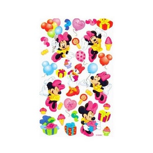 Pegatinas Sandylion Maxi Party Time Tema Minnie Mouse Vintage