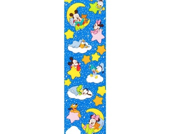 Mickey Mouse Baby Ears to You Sandylion Stickers 1 strip Vintage