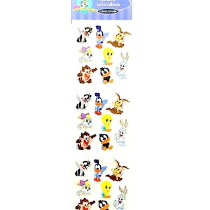 Adesivos Looney Tunes Babies Sandylion *Novos no Pacote* Vintage Kromekote