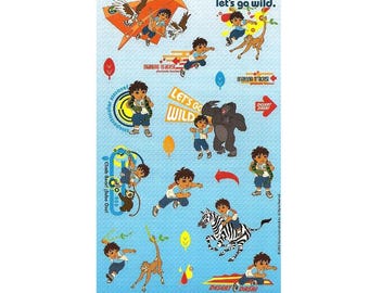 Stickers Vintage Sandylion Maxi Sheet – RARE, 1er Testeur, Autocollants Multi-couleurs (Occasion)