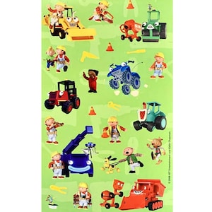 Sandylion Stickers Maxi Bob the Builder theme Vintage