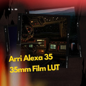Arri Alexa Look LUT, kleursample film LUT, meest gedetailleerde kleurpakket filmische look. Filmmaken. lui. Adobe Premiere