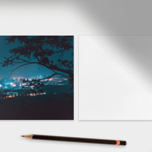 Printable Digital Art &quot;View of the japanese city&quot;