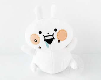 うさぎゅーん | 手拍子ミニぬいぐるみ 2個セット | 4インチ (10