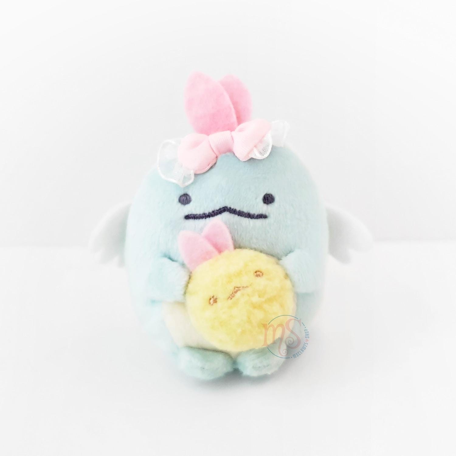 Sumikko Gurashi | Angel Idol | Tokage (Ebiten) Keychain Tenori Mini Plush | 2.8"(7cm)