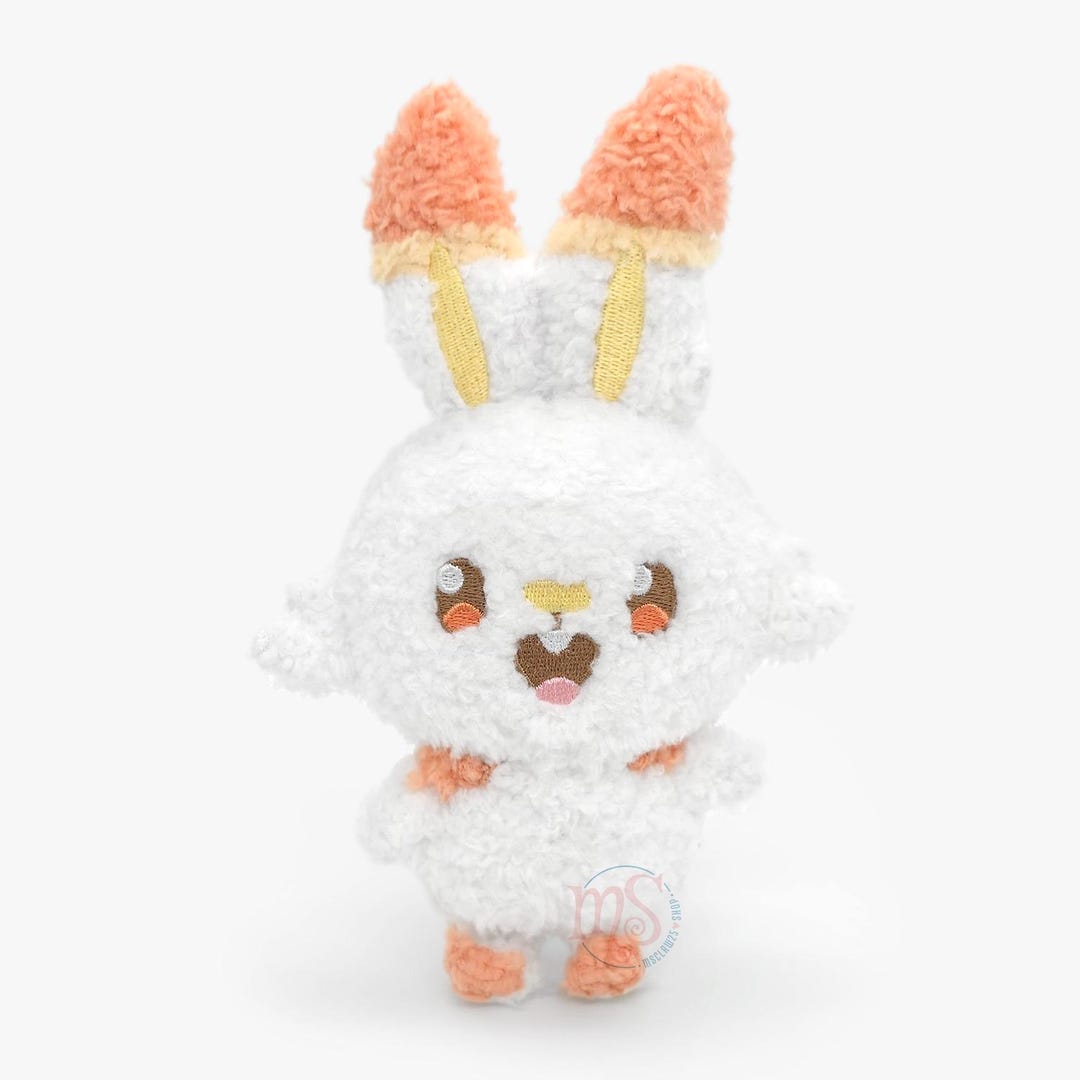Pokémon | Peaceful Place Pokepeace | Scorbunny Keychain Fluffy