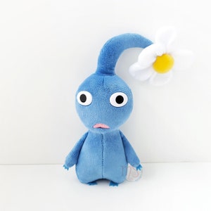 Pikmin | All Star Collection | Pikmin (Blue) Small Beanie Plush | 7" (17cm)