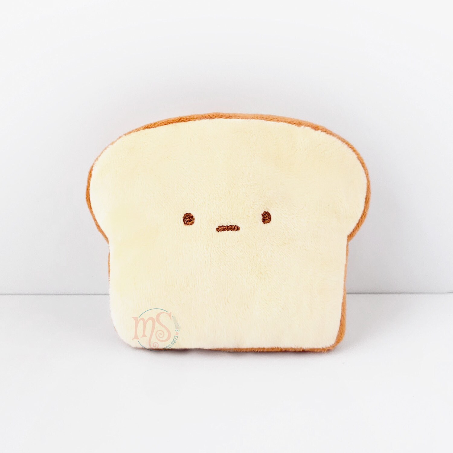 Sumikko Gurashi | Sumikko Bakery Pankyoshitsu | Plain Bread Tenori Mini Plush | H3.5"xW4"(H9xW10.5cm)