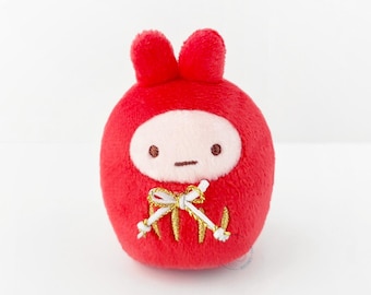 Sumikko Gurashi | Year of Rabbit | Tapioca (Daruma) Tenori Mini Plush | 2.5&quot;(6cm)