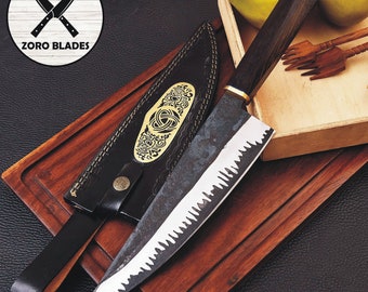 Gyuto Damascus Steel Chef Knife with Premium wood Handle, Gift for Him, her on Birthday,Christmas,father day,Anniversary, Carnivorous knife.