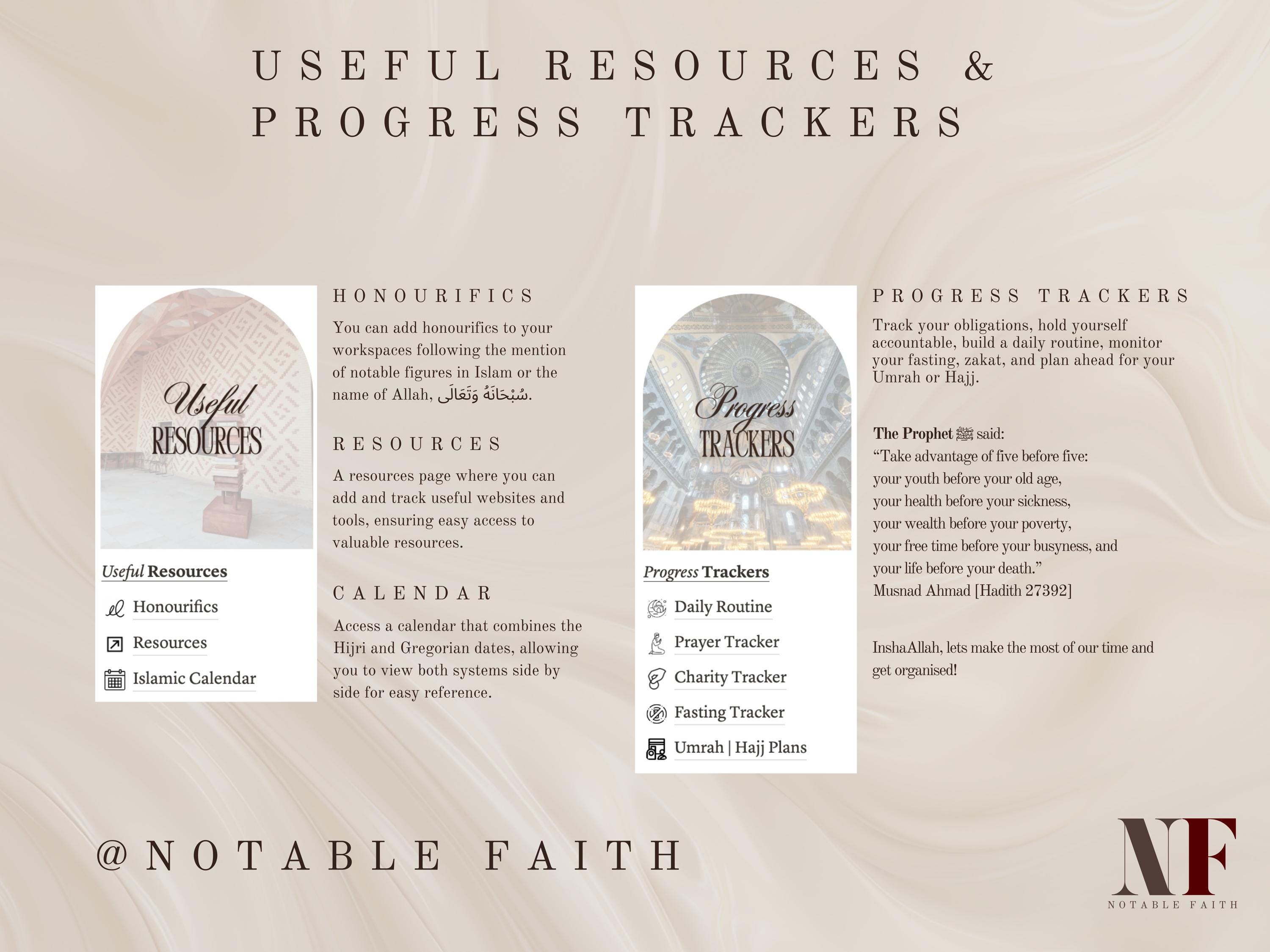Digital Islamic Notes Example The Islamic Knowledge Hub | V4.0 | Digital Workspace for Islamic Notes ...