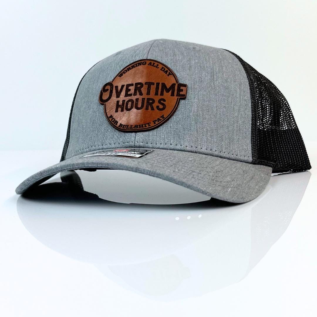 Oliver Anthony Overtime Hours Trucker Hat