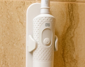 Electric Toothbrush Holder – STL 3D Printable Wall Mount | Bathroom Organizer for Oral-B