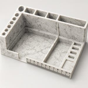 Modular Desk Drawer System – 3D Printable STL Digital Download | Minimalist Home Office Organizer