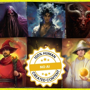 Custom Portrait, Character Commission, Dungeons and Dragons Character Portraits, Custom Made For You! Digital Character Commission