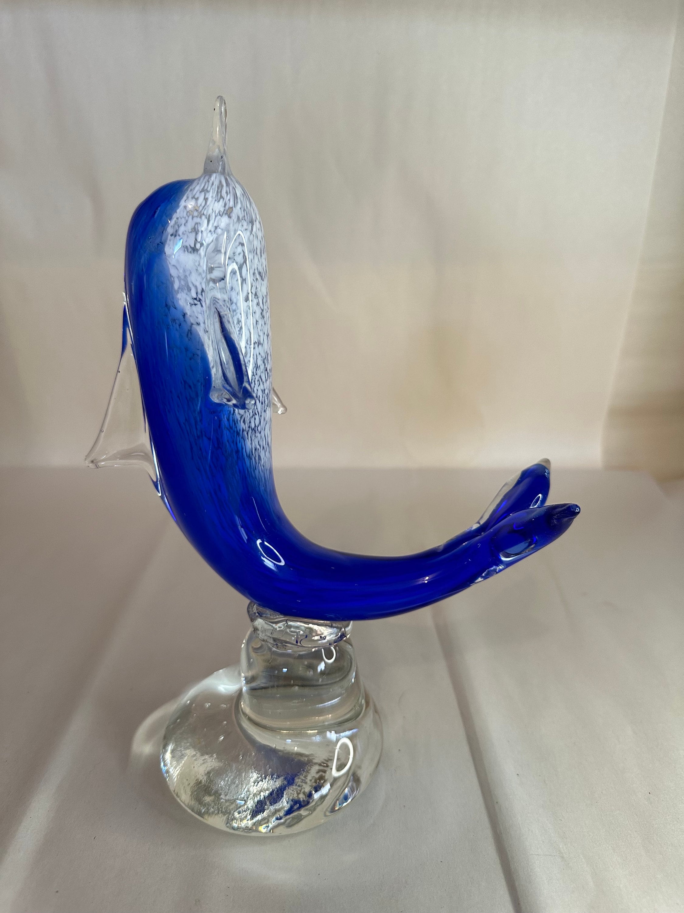 Italy glass dolphin - Etsy 日本