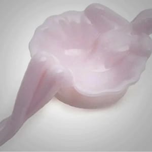 Crown Tuscan Pink Bathing Beauty Ballerina Soap Dish