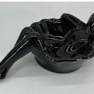 Black Bathing Beauty Ballerina Soap Dish