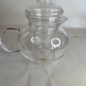 Primula Laroma Flowering Teas Clear Glass Teapot Loose Tea Infuser