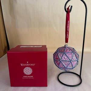 Waterford Crystal Times Square New Years Eve Ball 2018 Ornament