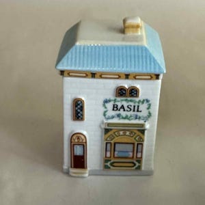 Vintage Porcelain Lenox Spice Village Basil