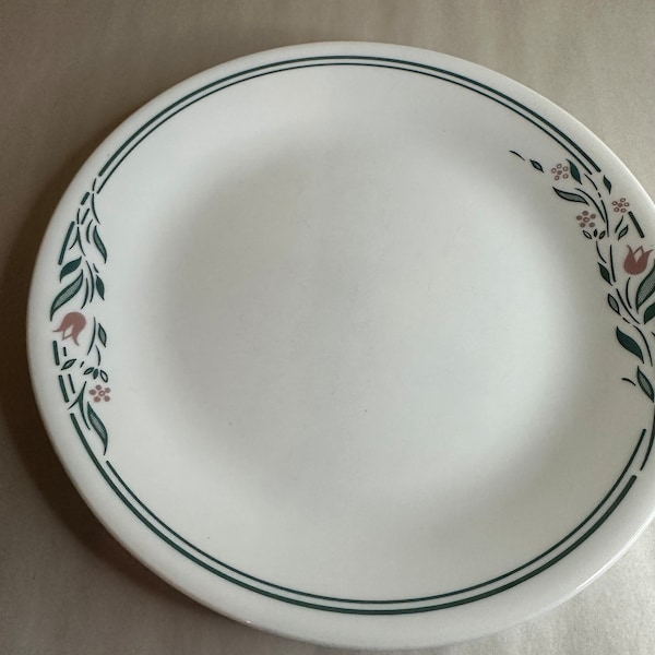 Vintage Corelle “Rosemarie” Pattern Salad Plate