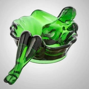 Emerald Green Bathing Beauty Ballerina Soap Dish