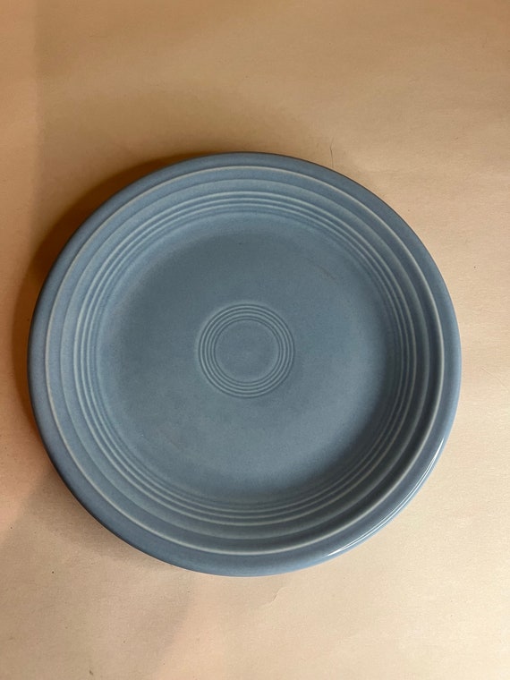 Vintage Homer Laughlin Fiesta Ware Periwinkle Blue Salad Plate