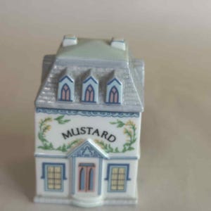 Vintage Porcelain Lenox Spice Village Mustard