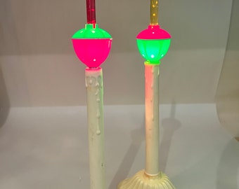 Vintage Window Candelabra Bubble Light