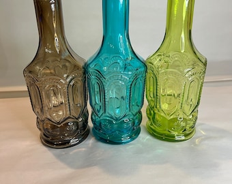 Moon and Star Pattern Avon Bottle