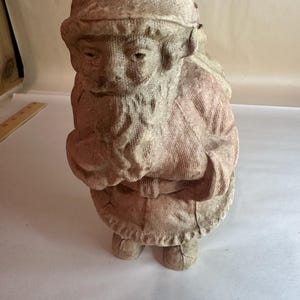 Vintage Ceramic Christmas Santa Planter