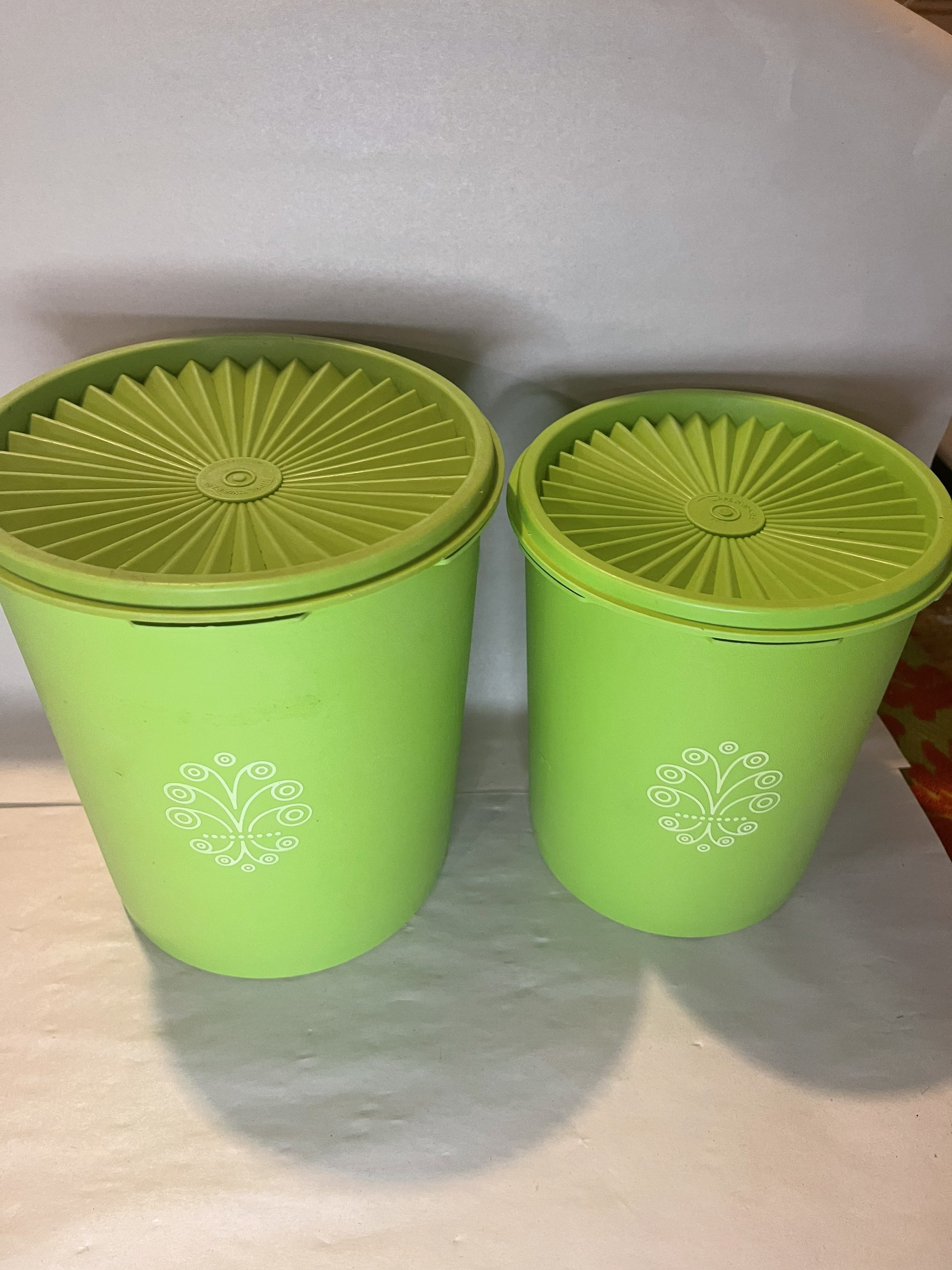 Tupperware Canister Scoops Set of 3 Pink #878 New