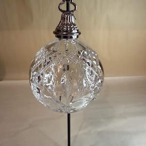 Vintage Waterford Crystal Ball Ornament