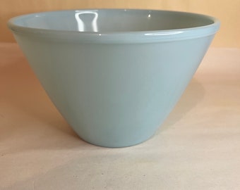 Tigela de mistura Fireking à prova de respingos azul turquesa de 6 1/2”