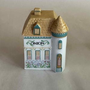 Vintage Porcelain Lenox Spice Village Onion